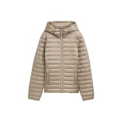 Tom Tailor Lightweight quilted jacket with hood - brown (10678)