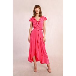 Molly Bracken Asymmetrisches langes Kleid - pink (PINK)