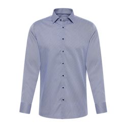 Eterna Twill long sleeve shirt - blue (14)