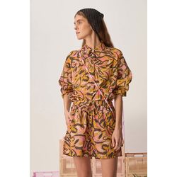 Des petits Hauts Bluse - Soline - pink/schwarz/orange (im979)