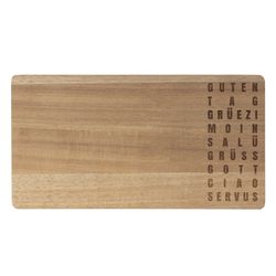 Räder Board (26x14x1.2cm) - brown (0)