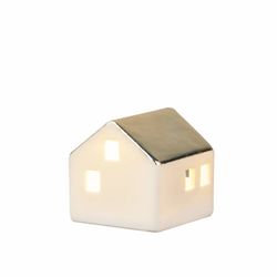 Räder Maison lumineuse LED (4,5x4,5x4,5cm) - blanc/silver (0)