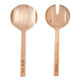 Räder Salad servers (27cm) - Eat more salad - brown (NC)