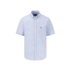 Fynch Hatton Hemd mit Minimalmusterung - blau (607)