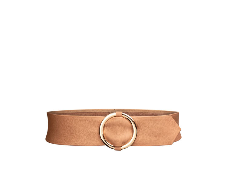 Vanzetti Real leather waist belt - brown (0630)