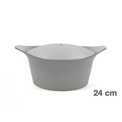 Cookut Cocotte 24 cm (4.5 Liters) - gray (Perle)
