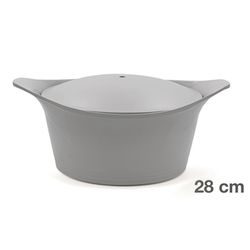 Cookut Cocotte 28 cm (7 Liter) - gray (Perle)