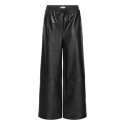 ICHI Lederhose - Zoma - schwarz (194008)