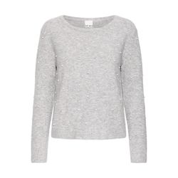 ICHI Pullover - Ihmacon  - grau (200318)