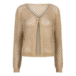 Esqualo Knitted cardigan - beige (Gold)