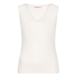 Esqualo Top mit V-Ausschnitt - weiß (Off White)