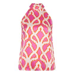 Esqualo Halterneck Top - Disco Spark - pink (PRINT)