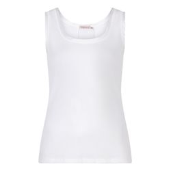 Esqualo Rippen-Tanktop - weiß (Off White)