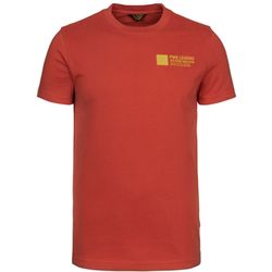 PME Legend T-shirt with front print - red (3048)