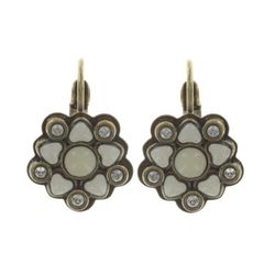 Konplott Ohrringe - Mandala - braun (0040)