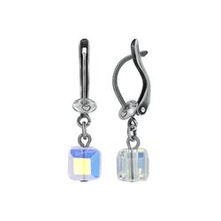 Konplott Earrings - Cubes - white (0040)