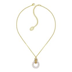 Konplott Necklace - Kaleidotropical - white/gold (0040)