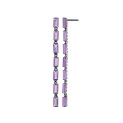 Konplott Ohrstecker - Industrial Snake  - violet (0040)