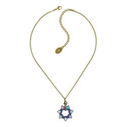 Konplott Kette - Kaleidotropical - blau/rot/gold (0040)