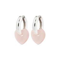 Pilgrim Ohrringe - Kendall   - pink (SILVER)