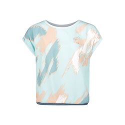 Betty & Co T-shirt casual - bleu/vert (5805)