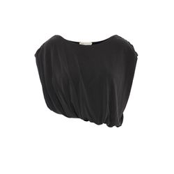 BSB Crop top ballon asymétrique sans manches - noir (BLACK )