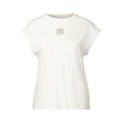 Street One Studio Shirt with print detail - white (20108)