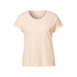 Street One Studio Gestreiftes Shirt - gelb (26672)