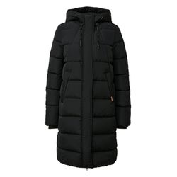 Q/S designed by Wärmend wattierter Steppmantel   - schwarz (9999)