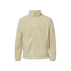 s.Oliver Red Label Gefütterte Jacke aus Teddy-Plüsch mit Paspel-Details - beige (0202)
