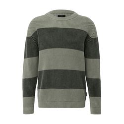 Q/S designed by Strickpullover mit Streifen - grün (79G0)