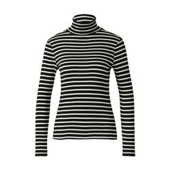 s.Oliver Red Label Long striped T-shirt, slim fit  - black/white (99G1)