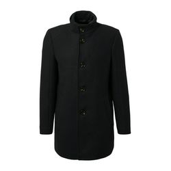 s.Oliver Black Label Mantel mit Stehkragen und fixiertem Insert - schwarz (9999)