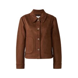 s.Oliver Red Label Velour-look jacket  - brown (8830)