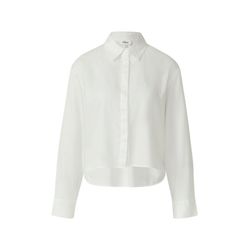 s.Oliver Red Label Cropped blouse with buttons - white (0100)