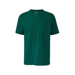 s.Oliver Red Label T-shirt made of heavy jersey with slub yarn structure - green (7953)