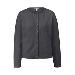 Q/S designed by Soft cardigan with dropped shoulders - gray (98W0)