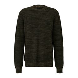 Q/S designed by Strickpullover mit Melangeeffekt - braun/schwarz (84W0)