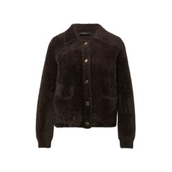 s.Oliver Black Label Taillierte Fake-Fur-Jacke   - braun (8944)