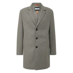 Q/S designed by Mantel mit Reverskragen aus Wollmischung - grau (84W0)