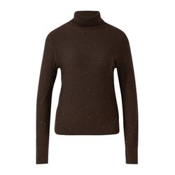 s.Oliver Black Label Turtleneck sweater with glitter effect - brown (89X8)