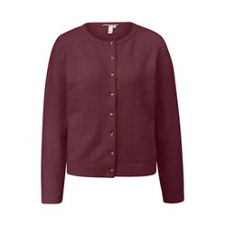 Q/S designed by Soft cardigan with dropped shoulders - red (39W0)