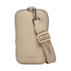 s.Oliver Red Label Handy-Tasche aus Lederimitat   - beige (8156)