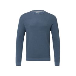 s.Oliver Red Label Strickpullover mit Mustermix und Rundhals - blau (5363)