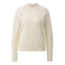 Q/S designed by Weicher Strickpullover mit Rippstruktur   - weiß (02W0)