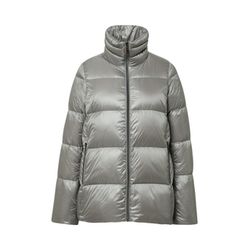 comma Schimmernde Daunenjacke mit Stehkragen - grau (9822)