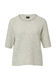 s.Oliver Black Label Softer Kurzarm-Pullover aus Wollmix - beige (9305)