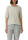 s.Oliver Black Label Softer Kurzarm-Pullover aus Wollmix - beige (9305)