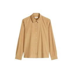 Marc O'Polo Blouse à manches longues en velours côtelé fin regular - brun (721)