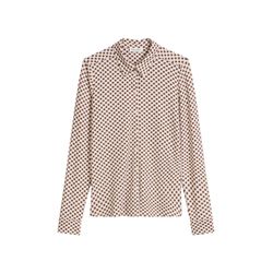 Marc O'Polo Jersey-Print-Bluse regular aus LENZING™ ECOVERO™ - pink (W55)